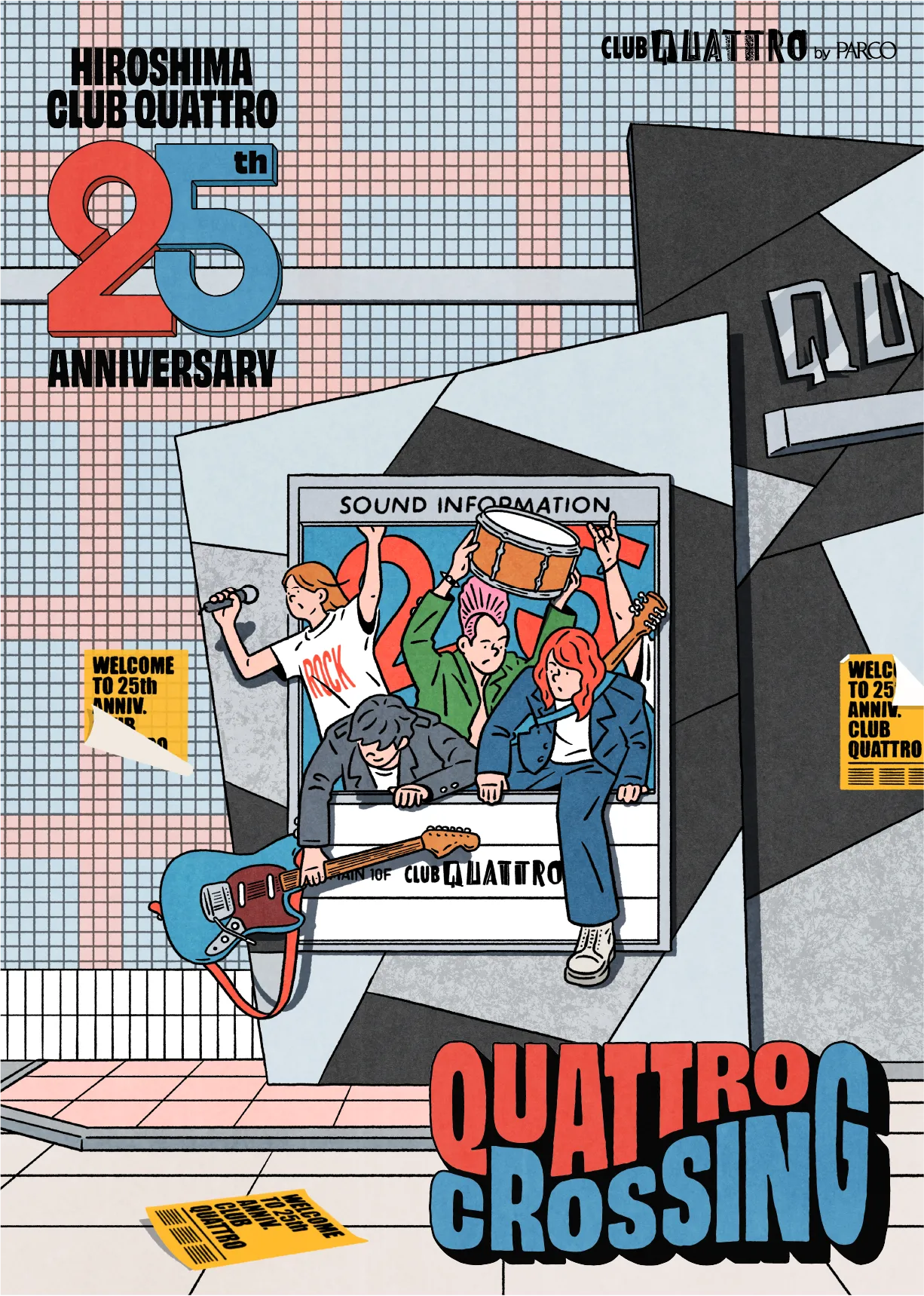 広島クラブクアトロ 開店25周年企画